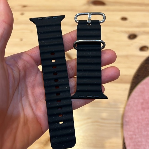 Black Apple ultra Watch band. 49mm. Generic. Mint - Picture 1 of 3